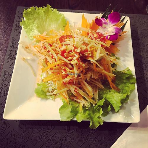 Papaya Salad at Tuktuk in Basel