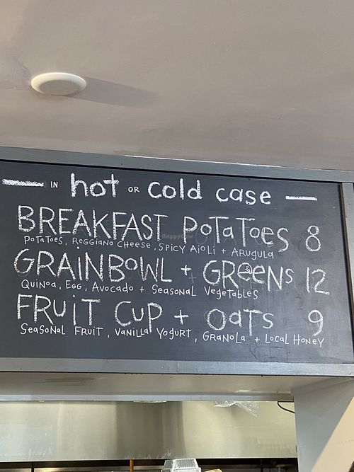 Menu  at Salty Market in Truro