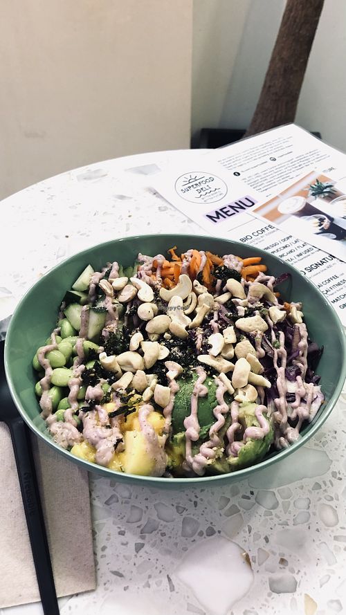 Lunch poke bowl   at Superfood Deli - Operngasse in Vienna