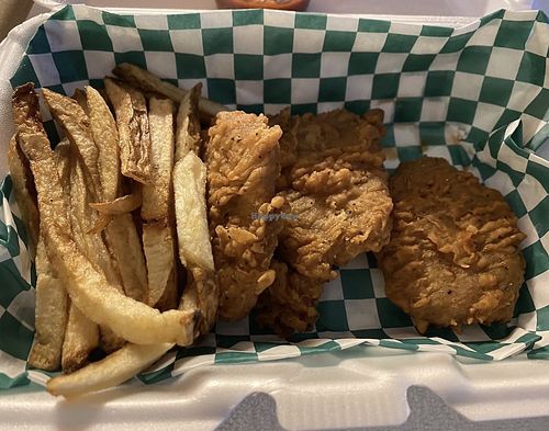 Fried Chik’n   at Vegan T'ease in Orland Park