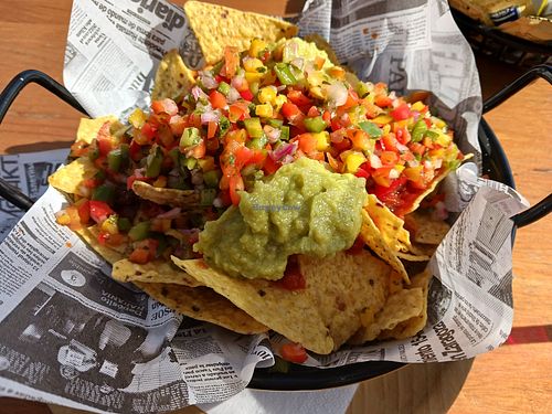 Vegan nachos at Brew Rock in Altea