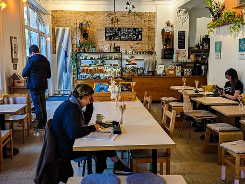 Inside of Plant Base at Plant Base in Berlin