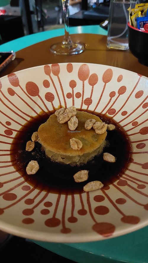 Vegan dessert at Cosmos G/astrobar in Curitiba