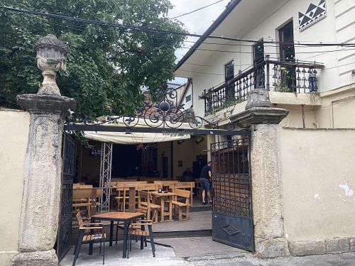 From the street   at Shadow in Cluj-napoca