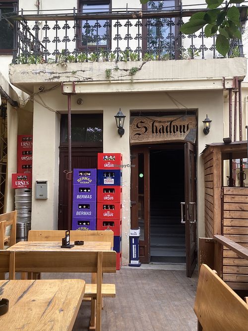 Entrance to building  at Shadow in Cluj-napoca