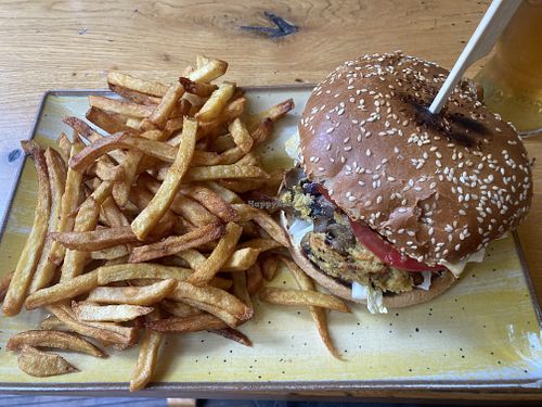 Vegan burger   at Shadow in Cluj-napoca