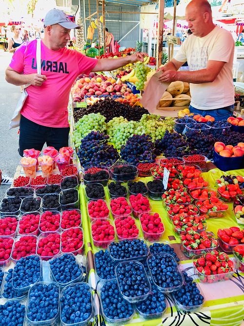 Dobro market at Pazar Market in Split