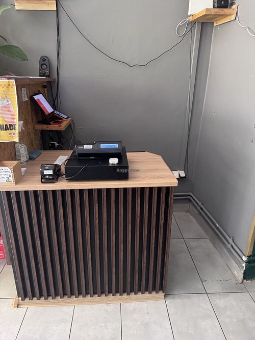 Counter   at iBO Falafel in Wroclaw