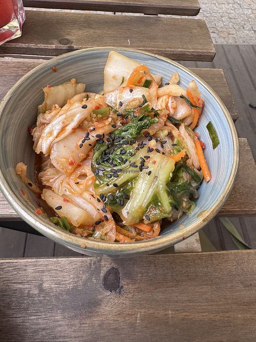 Kimchi   at iBO Falafel in Wroclaw