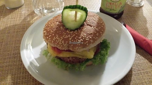Vegan Burger  at Signor Verde in Cologne