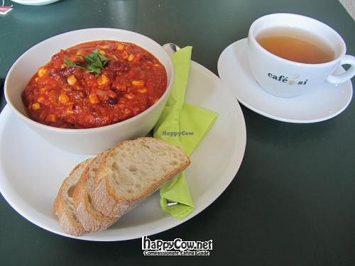 Chili con no Tofu at Signor Verde in Cologne