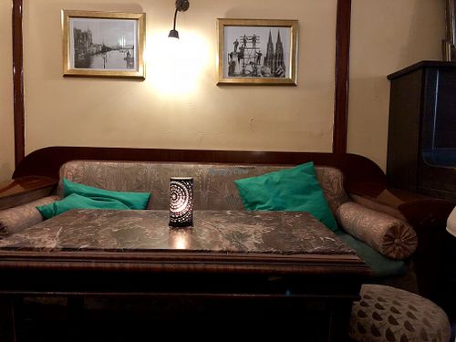 inside at Signor Verde in Cologne