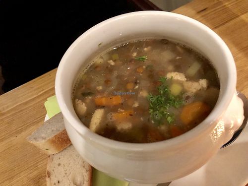 lentil stew at Signor Verde in Cologne