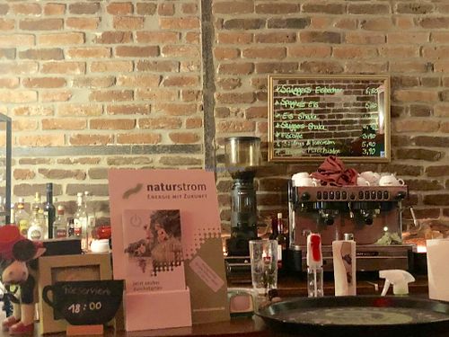 inside at Signor Verde in Cologne