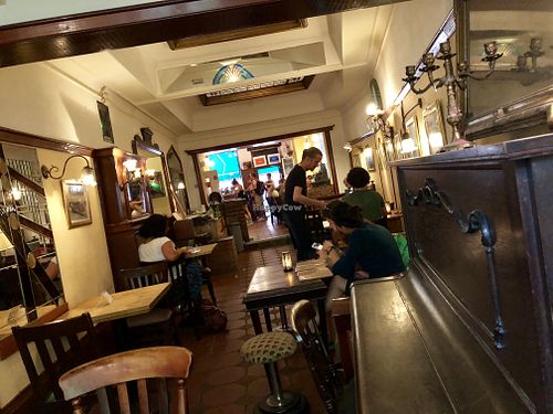 inside at Signor Verde in Cologne