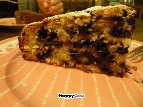 Blueberry cake in Signor Verde at Signor Verde in Cologne