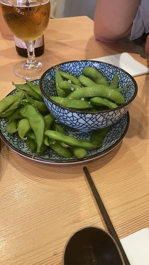 edamame  at Ichi go Ichi e in Graz