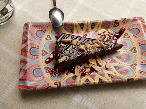 Cake at Dorothy's Veggie Bistro in La Cueva