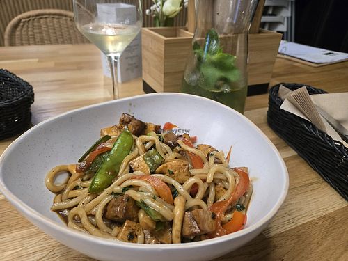 Udon tofu at Kuk Nuk in Rzeszow