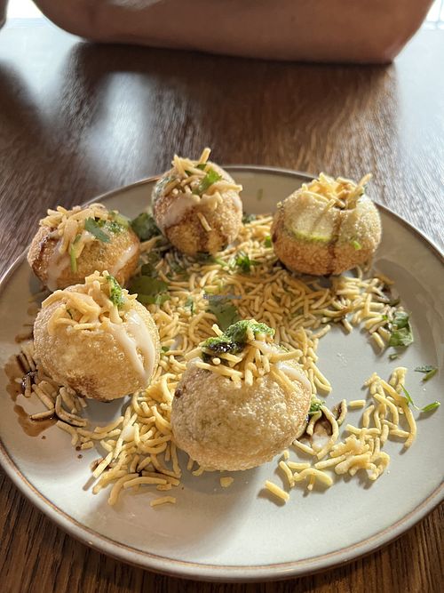 Dahi puri  at Horn OK Please in Ghent