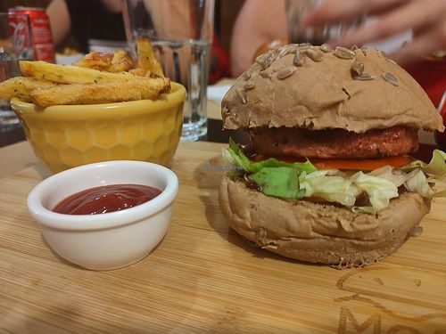 Vegan Beef at Mooo in Nazare