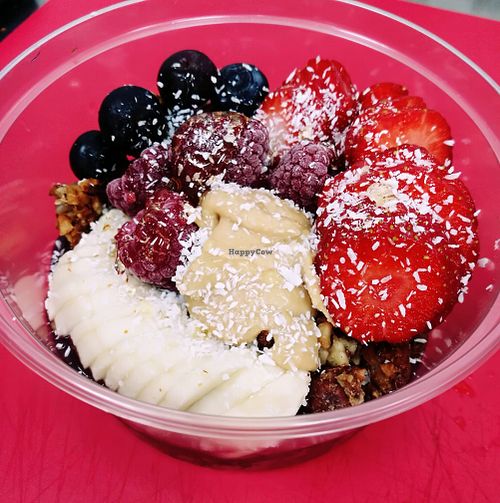 Original acai bowl at Acai and Salad in Zagreb