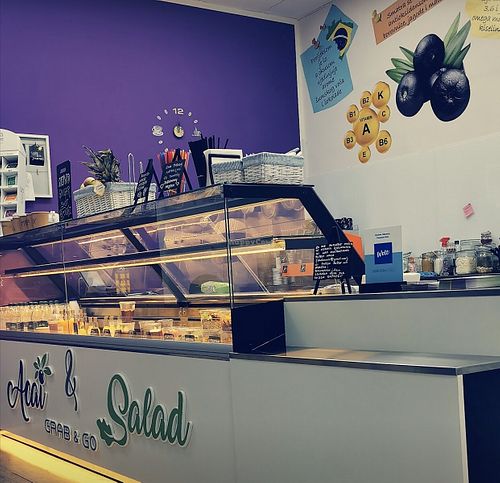 Inside at Acai and Salad in Zagreb