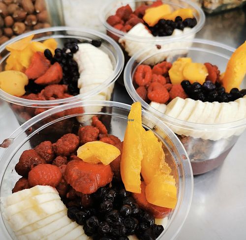 Acai bowls at Acai and Salad in Zagreb