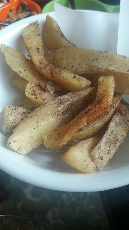 Guarnición de papas at Coquivacoa in Medellin