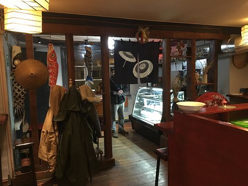 Inside at Valpo Ramen in Valparaiso