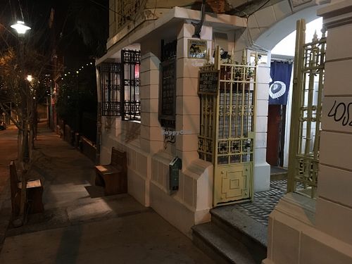 Outside  at Valpo Ramen in Valparaiso