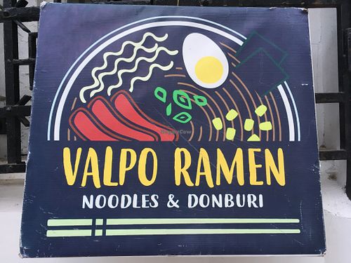 Outside  at Valpo Ramen in Valparaiso