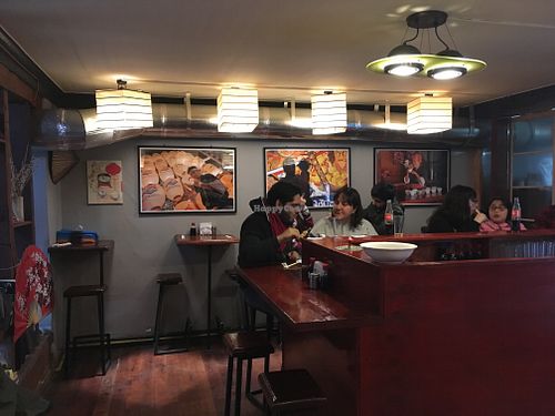 Inside at Valpo Ramen in Valparaiso