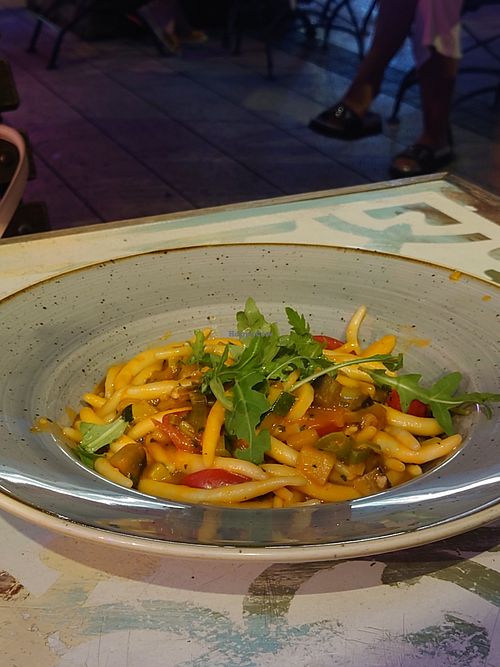 Pasta with mushrooms 🍄 at Maslina in Rijeka