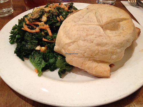 Pot pie at Peacefood Cafe - Uptown in New York City