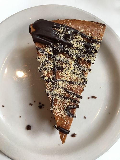 Chocolate Peanutbutter Cheesecake at Peacefood Cafe - Uptown in New York City