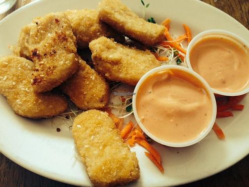 nuggets  at Peacefood Cafe - Uptown in New York City