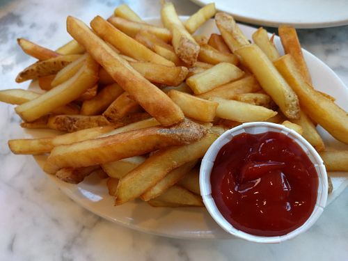Fench fries side at Peacefood Cafe - Uptown in New York City