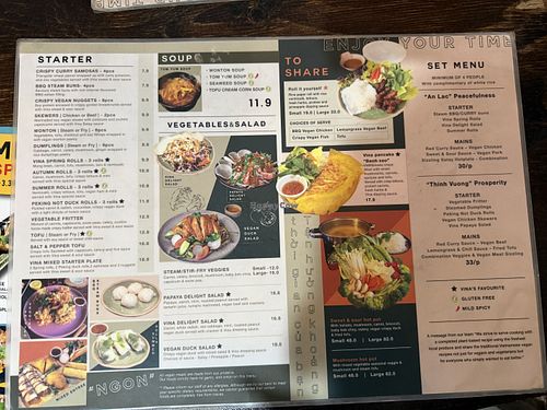   at Vina Vegan in Newtown