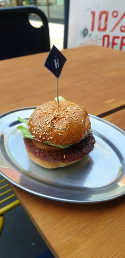 Megan at Huxtaburger in Footscray