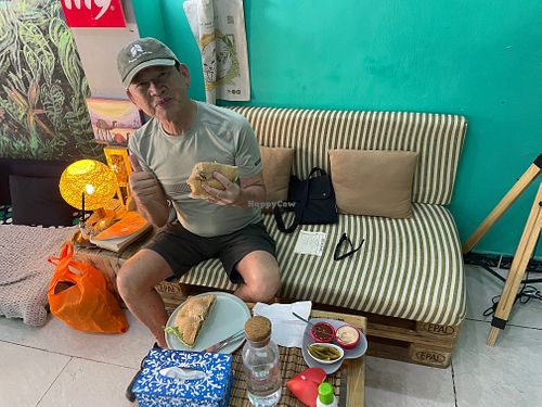 Best vegan burger❤️ at Bayt Sara in Amman