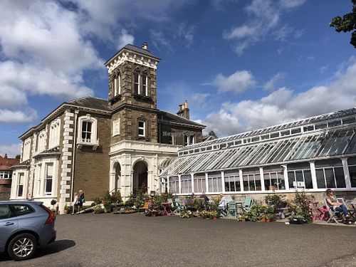Relax outside if the weather is fair! at Jessie's Kitchen in Dundee