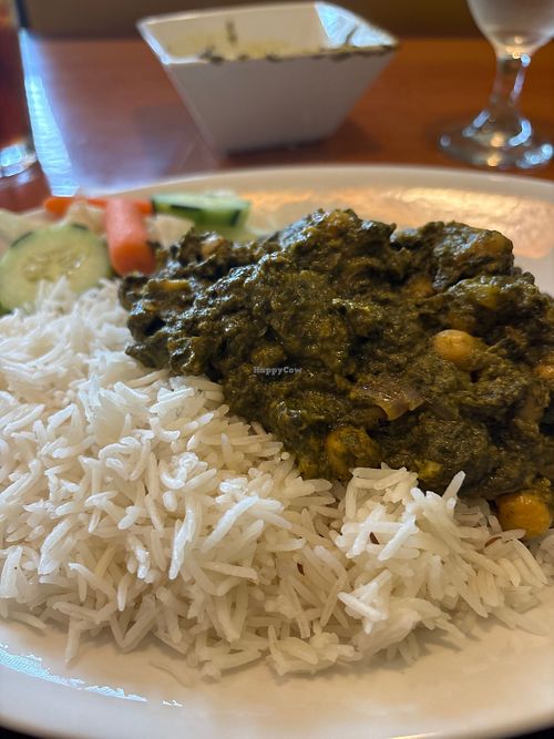 Chana Saag  at Cinnamon Kitchen  in Asheville