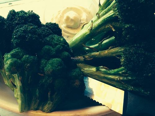 Deep fried broccoli at The Remedy Diner in Raleigh