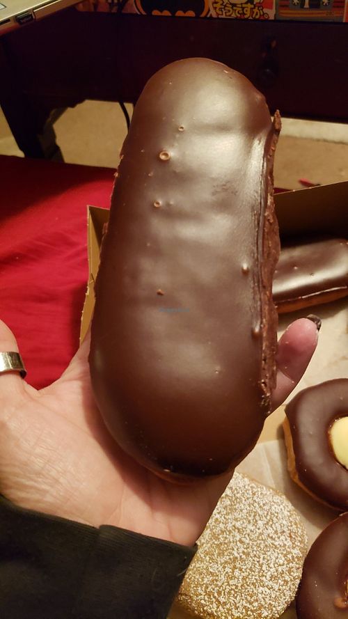 Chocolate bar at Wongz Donutz in Winchester