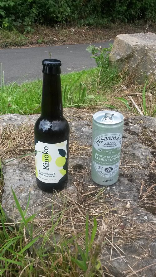 Refreshing drinks at The Apothecary Cafe in Newcastle Upon Tyne