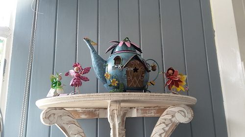 Cool decor  at The Apothecary Cafe in Newcastle Upon Tyne