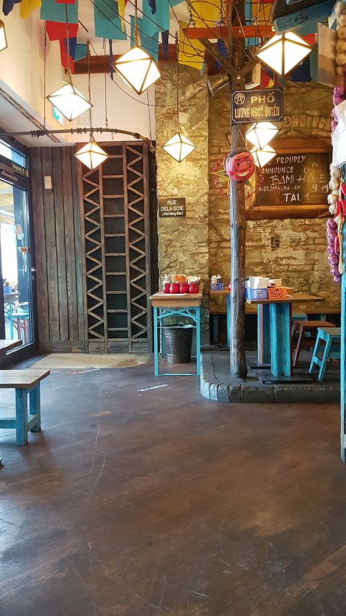 Interior at Bami House 1976 in Munich