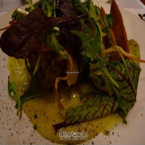 Wild rice with basmati, mushrooms, vegetables and guacamole at Espaivisor-Galeria Visor in Valencia