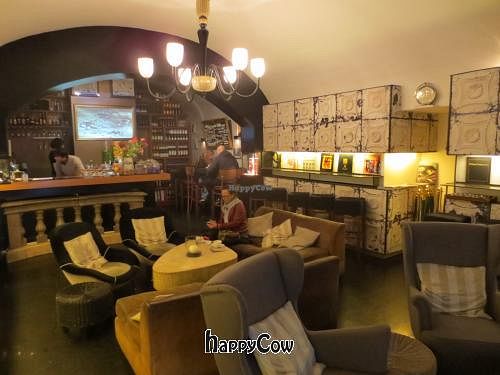 Interior with nice, comfy sofas. at Salotto 42 in Rome